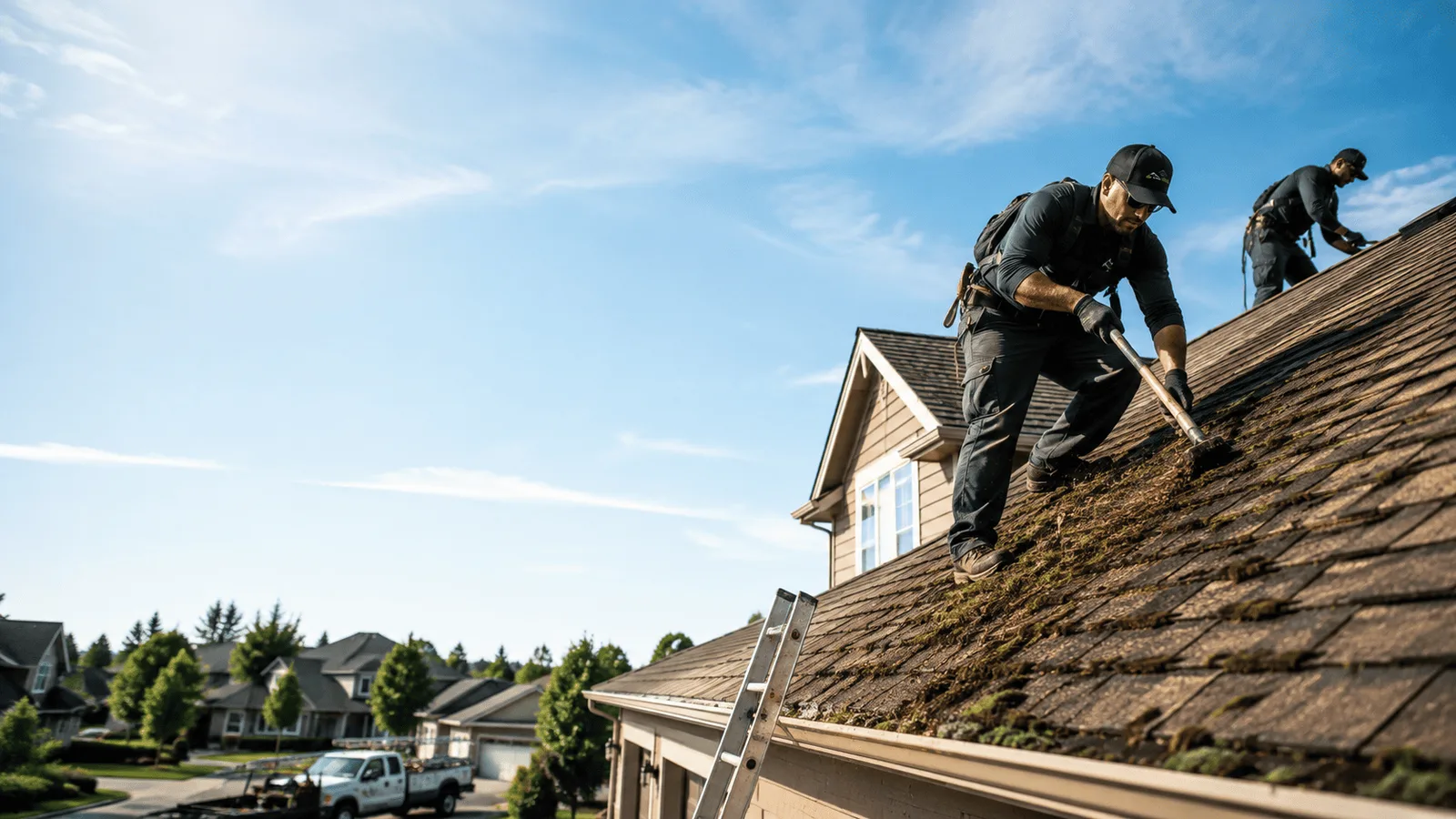 Roof Moss Removal in Farnsworth, TX near me